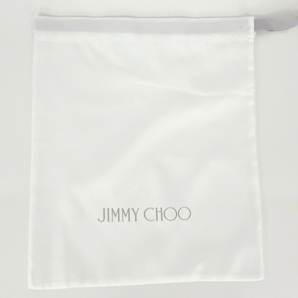 Jimmy Choo White Drawstring Dust Bag 12x13.5 - Picture 2 of 5